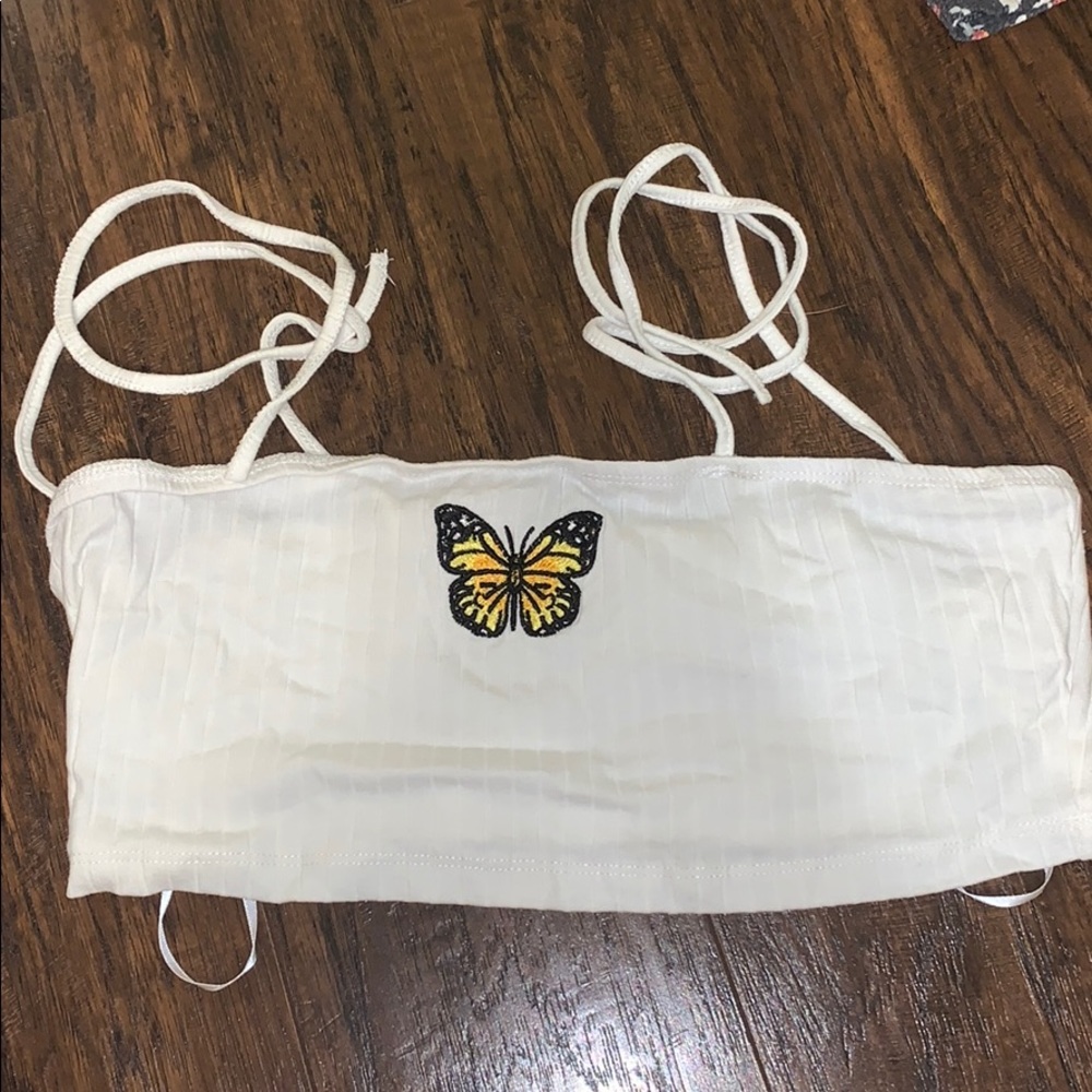 Butterfly Crop Top